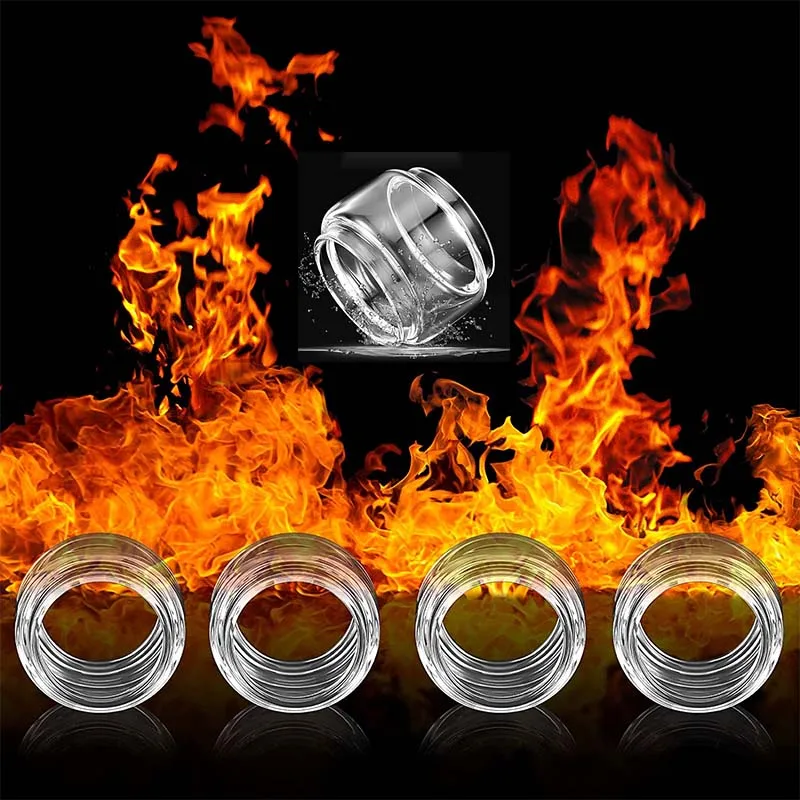Пузырчатое стекло для OXVA Arbiter 2 Ⅱ RTA 6ML Solo 4ML Zeus 5ml Замена мини-стаканчика 5 шт.