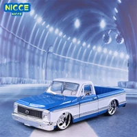 nicce 124 1972 chevy cheyenne pickup diecast car metal alloy model car chevrolet toys for children gift collection j104