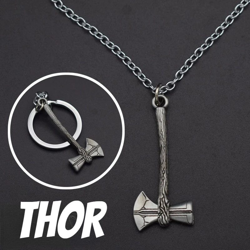 Модное металлическое ожерелье с подвеской Thor Stormbreaker для мужчин индивидуальное