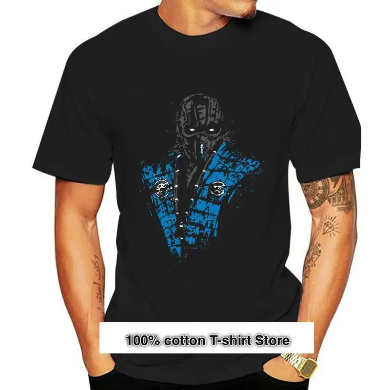 

Camiseta de Mortal Kombat Mortal Ice Sub Zero para hombre, camiseta de moda XS, camiseta de verano (1)