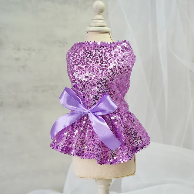 Pet Clothes Wedding Princess Dress Sweet Pet Clothing Dog Clothes Cat Costume Labrador Cute Cat Accessories Pet Supplies 3