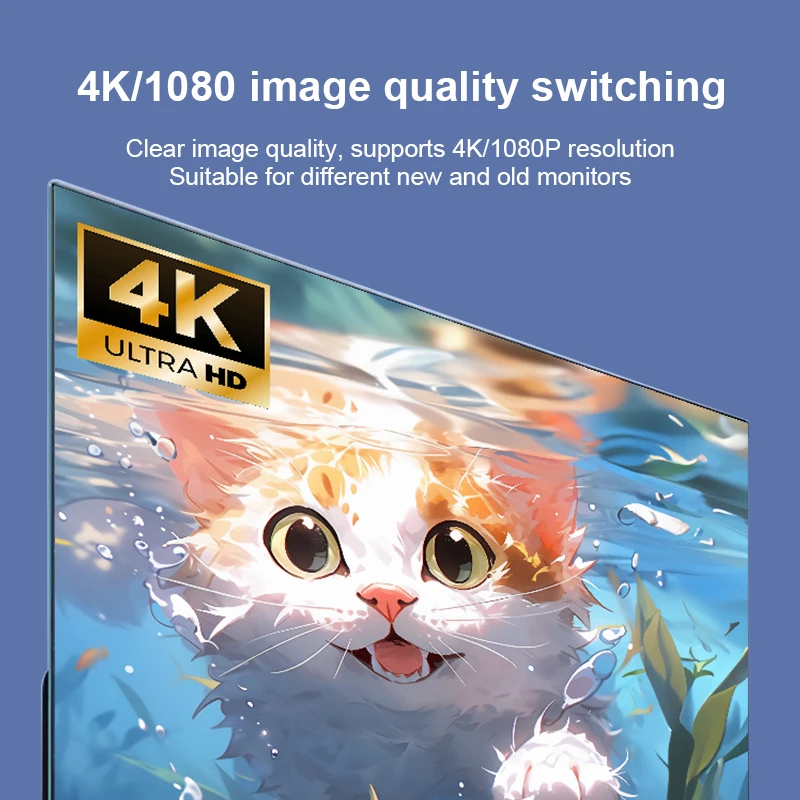 Фото KVM-переключатель 4K HDMI 4x1 Quad Multi Viewer 4 в 1, выходной KVM HDMI-процессор, бесшовный мультиприемник для 4 ПК, мышь, клавиатура №4