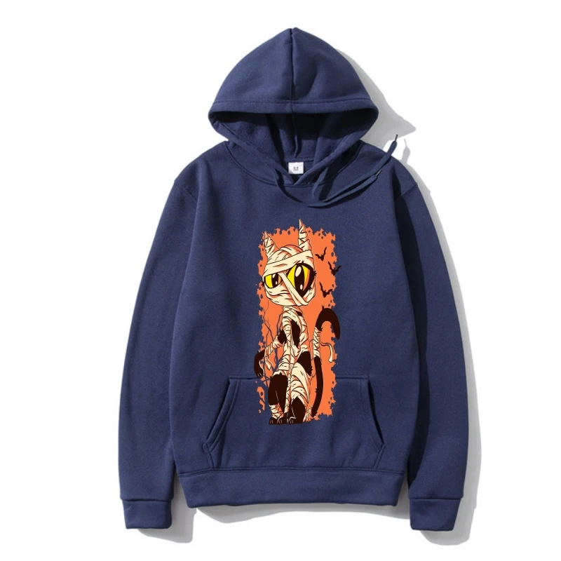 

Hoodi Mummy ca funny halloween cartoon women's Outerwear Hoody Fleece Fleeceness Printed