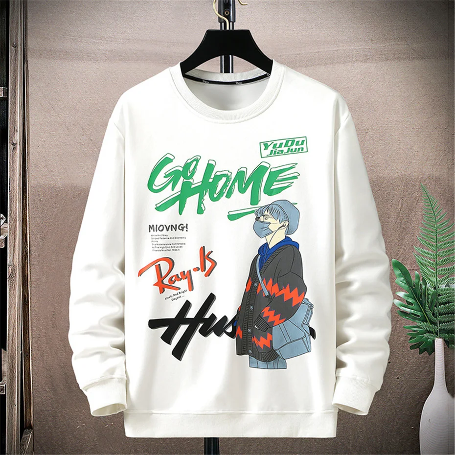 Рисунок 3 - Размера плюс 8XL 10XL Свитшот мужской