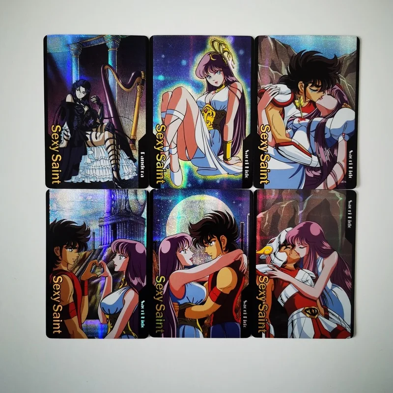 

12pcs/set Sexy Saint Seiya Solid Gold Soul Sexy Girls Hobby Collectibles Game Collection Anime Cards Sexy Beauty