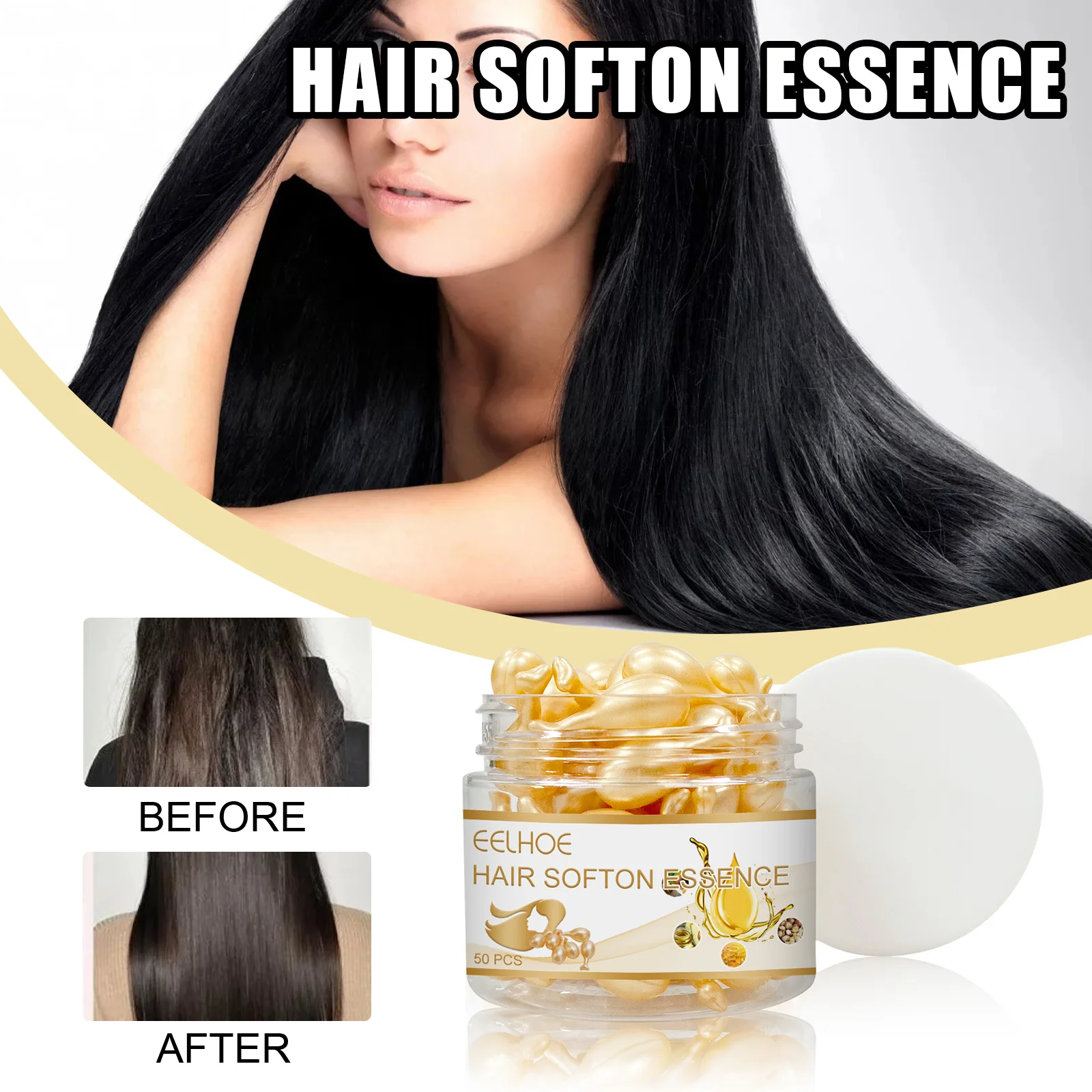 Кератиновый Уход за волосами в капсулах для сухих и поврежденных волос подходит