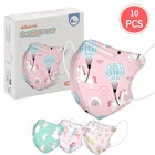 10 шт., детские маски для мальчиков и девочек