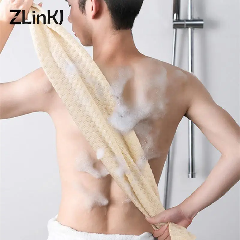 

Japanese Style Rubbing Washcloth Bath Back Scrubber Polyester Towel Brush Home Cleaning Washing Scrub Shower Towels Bathroom