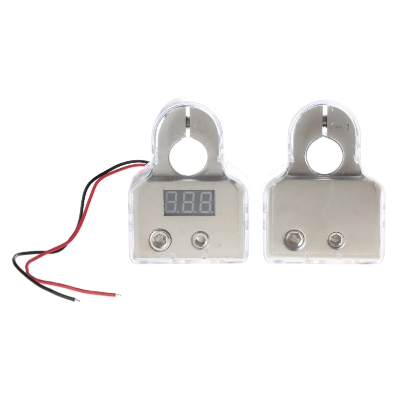 

2Pcs Battery Terminals Connector Car Positive Negative Battery Clamps