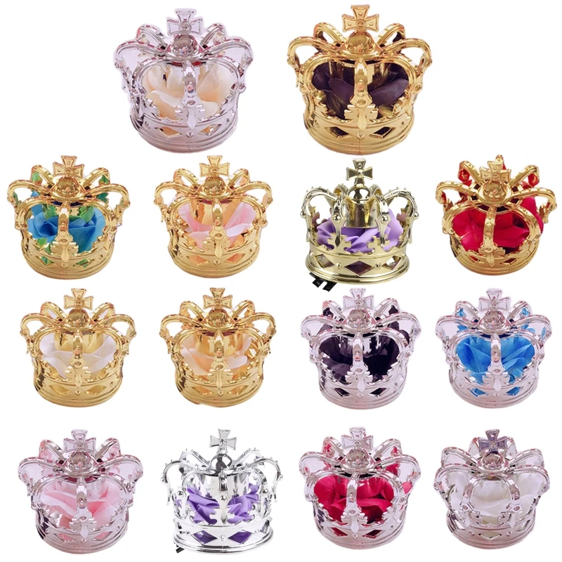 Тиара в стиле японской принцессы Лолиты 3D Корона роскошный искусственный цветок