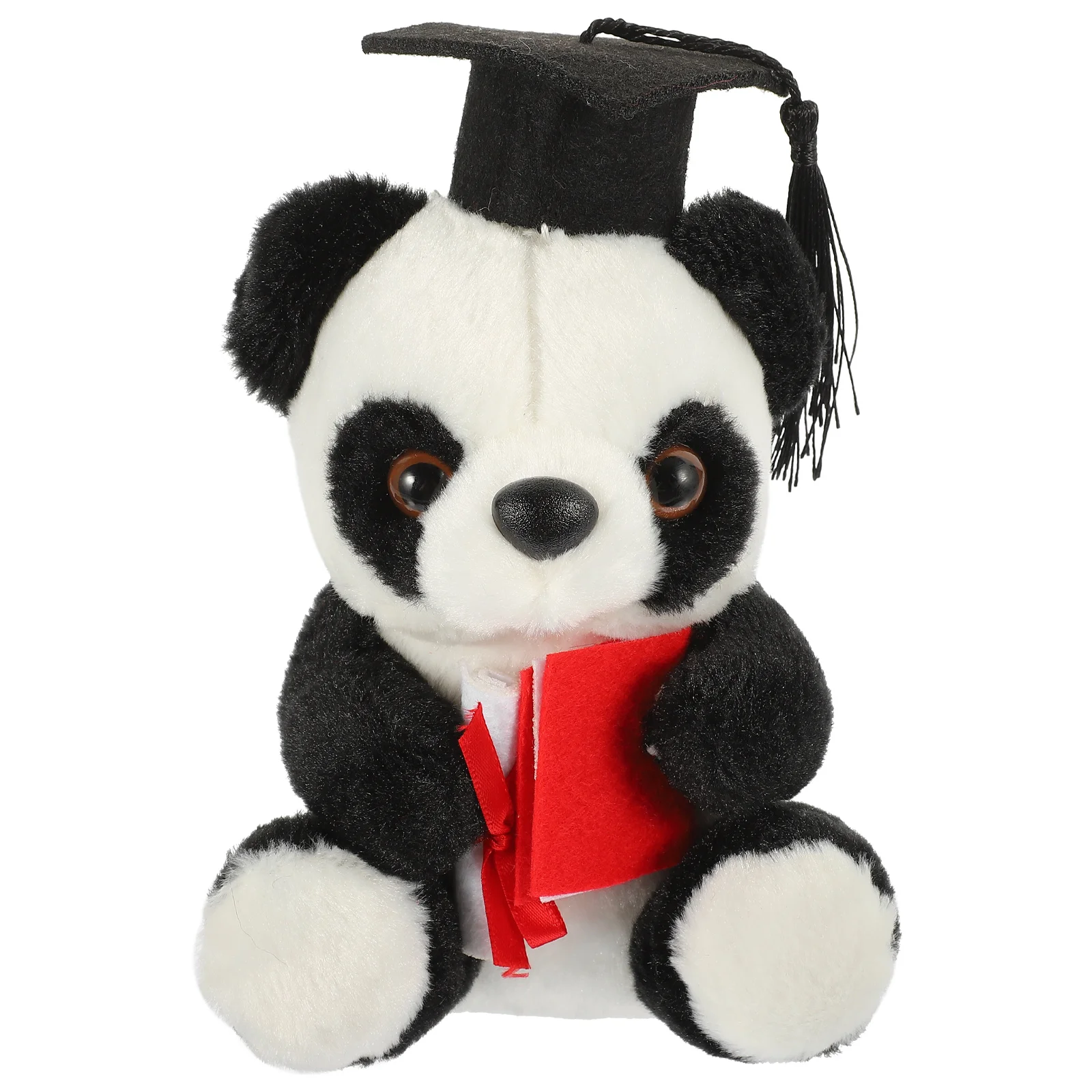 

Grad Plush Plush Panda Stuffed Plush Panda with Doctoral Cap Graduation Gift