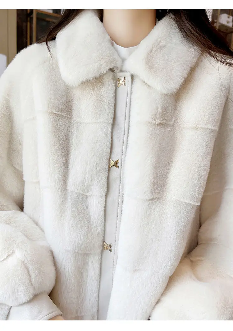 Free Shipping Fur Coat Women Jacket Fur Thick Winter Office Lady Other Fur Yes Real Fur Women's Teddy Coat enlarge
