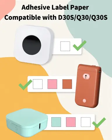 Самоклеющиеся термоэтикетки Zodzi Q30, 3 рулона