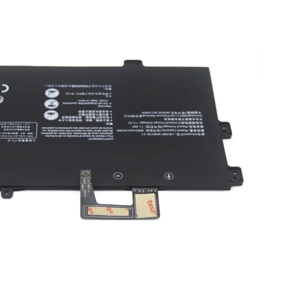 Фото Новый аккумулятор для ноутбука HB30B1W8ECW-31, для Huawei MateBook X 2021, EUL-W19 EUL-W19P EUL-W29 EUL-W29P EULD-WFE9 EULD-WFH9 №3