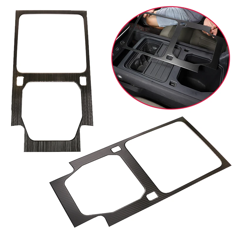 

Stainless Steel For Land Rover Defender 110 20-21 X P400 HSE Car Central Control Panel Frame Cover Trim Car Defender Accessories