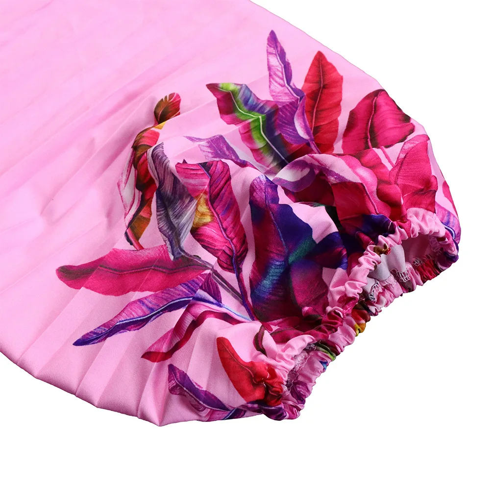 Plus Size Matching Sets Leaf Print V Neck Tops And Wide Leg Pants Female Luxury Fashion Cloth 2023 Summer Women Two Piece Sets