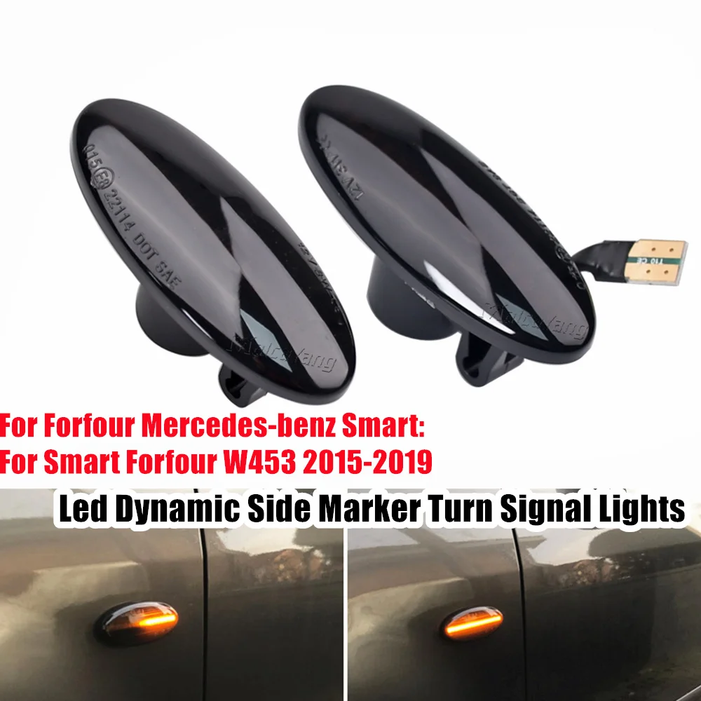 2x динамический Светодиодный Боковой габаритный фонарь течет поворотов светильник боковой фонарь-повторитель 12V Панель лампа для NISSAN Micra Note Qashqai J10 X-Trail