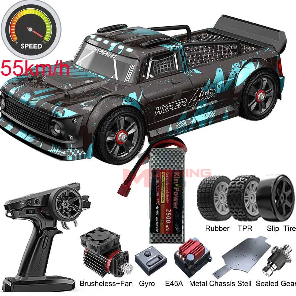 14301 14302 Brushless 1/14  2.4g Remote Control 4wd Off-road