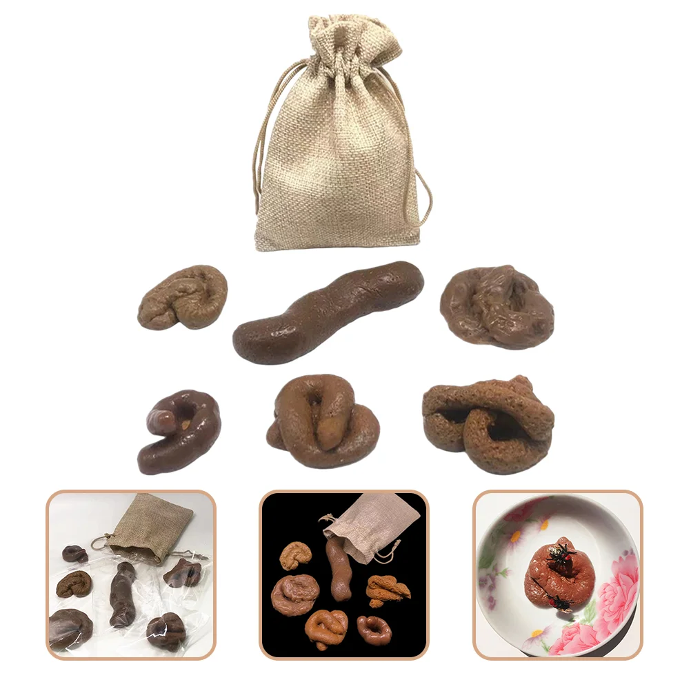 6 шт. детские игрушки на Хэллоуин имитация мягкого табурета хитрая поддельная