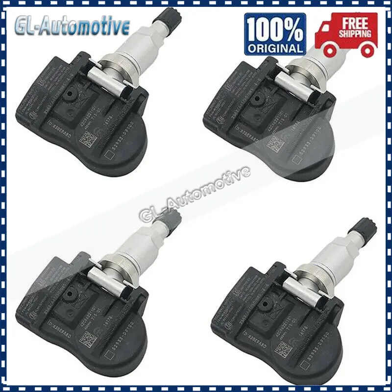 Комплект (4) TPMS 433 МГц датчик давления в шинах для Hyundai Elantra Santa Ioniq Kona Veloster Kia Sportage Niro Optima Soul Picanto Комплект (4) TPMS 433 МГц датчик давления в шинах для Hyundai Elantra Santa Ioniq Kona Veloster Kia Sportage Niro Optima Soul Picanto