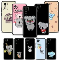 phone case for redmi 6 6a 7 7a 8 8a 9 9a 9c 9t 10 10c k40 k40s k50 pro plus gaming tpu case cover koala bear cartoon