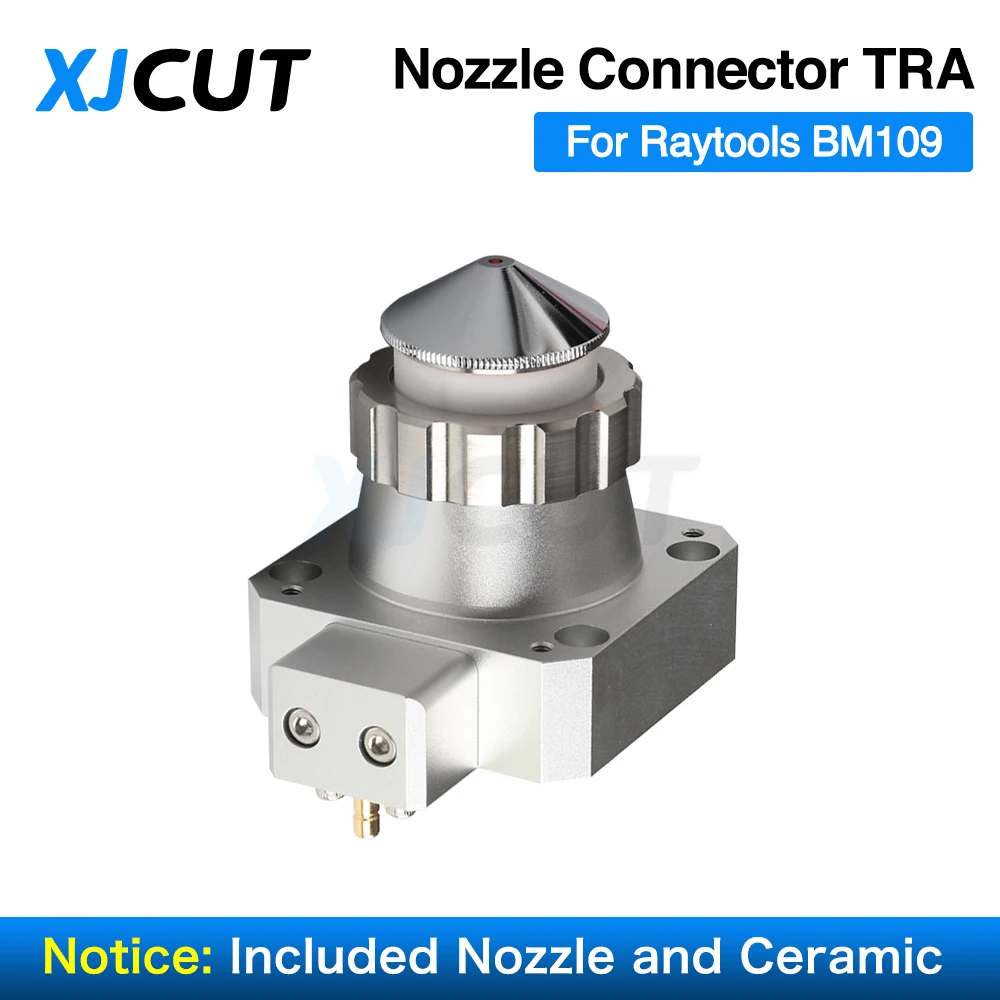 

XJCUT Raytools BM109 Nozzle Connector TRA for Raytools Fiber Laser Cutting Head BM109 With Nozzle Ceramic