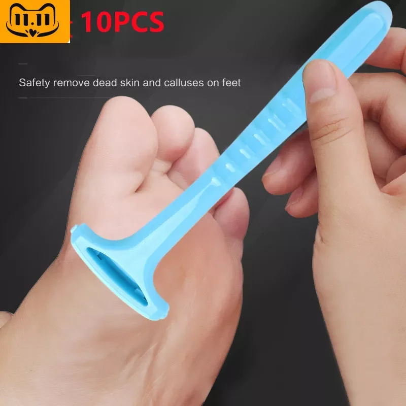 

NEW2023 10PCS Dead Skin Planer Set Professional Foot File Remover Shaver Blade Smooth Feet Pedicure Callus Skin Remover Foot Car