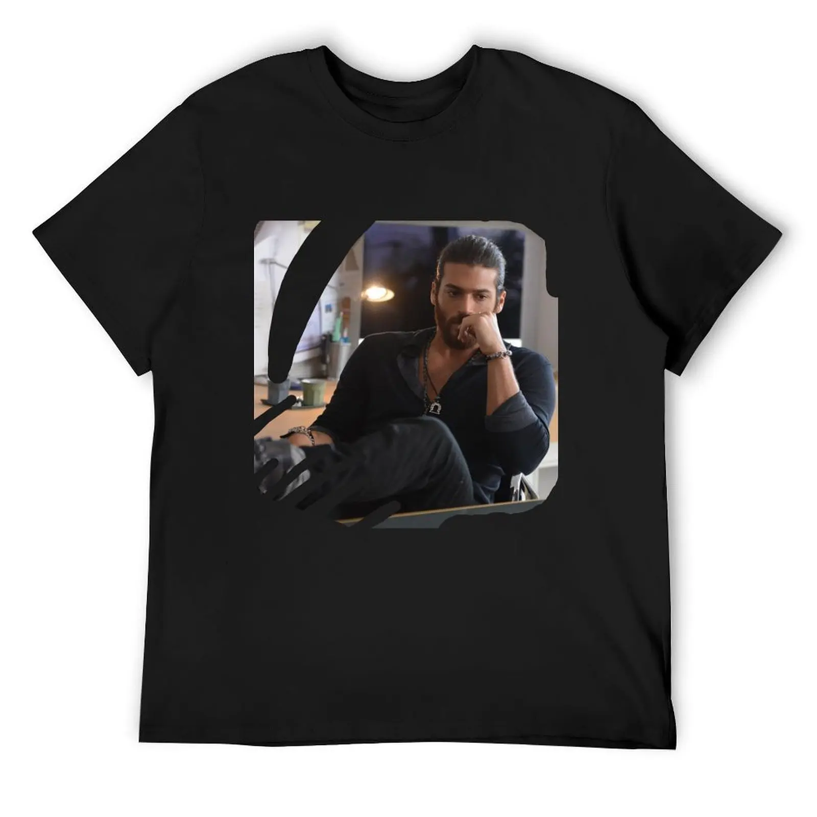 Футболка с дизайном Can Yaman рубашки рисунком принца животных для мальчиков