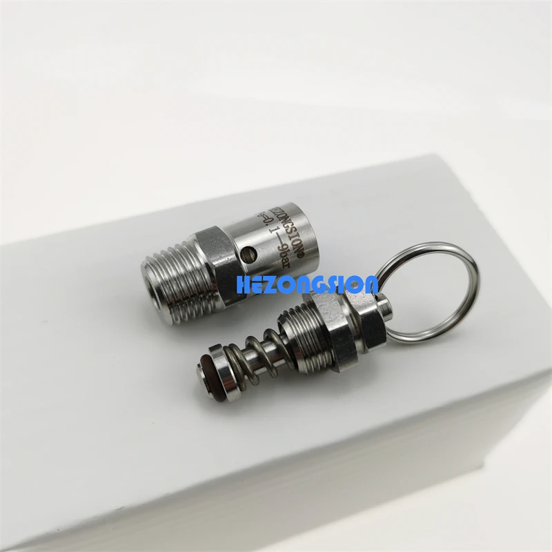 Мини-клапан безопасности с наружной резьбой 1/4 дюйма NPT BSPT санитарный