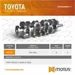 

720 for crankshaft COROLLA 1,3 2E