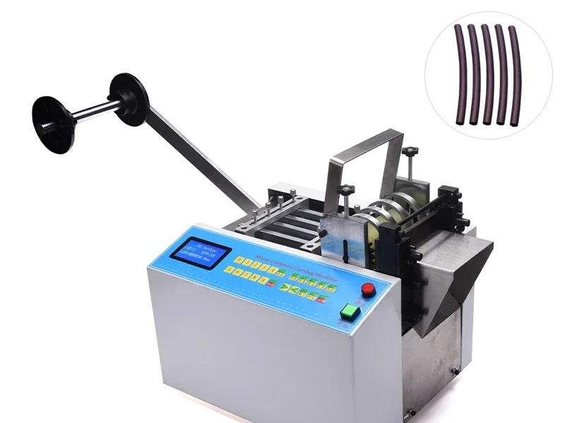 EW-100S Резиновый лист машина для резки атласной ленты термоусадочных рукавов из