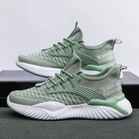 summer new men breathable lightweight casual sports shoes all match trendy shoe walking leisure sneaker durable outsole sneakers