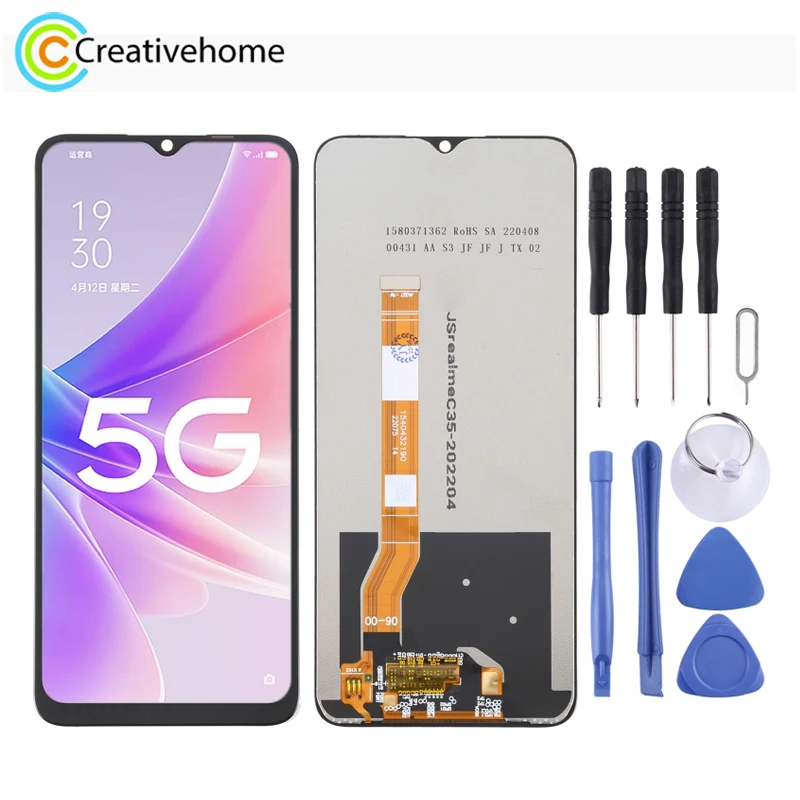 

Высококачественный ЖК-экран для OPPO A57 5G 2022 дисплей для телефона и сенсорный экран дигитайзер полная сборка Замена