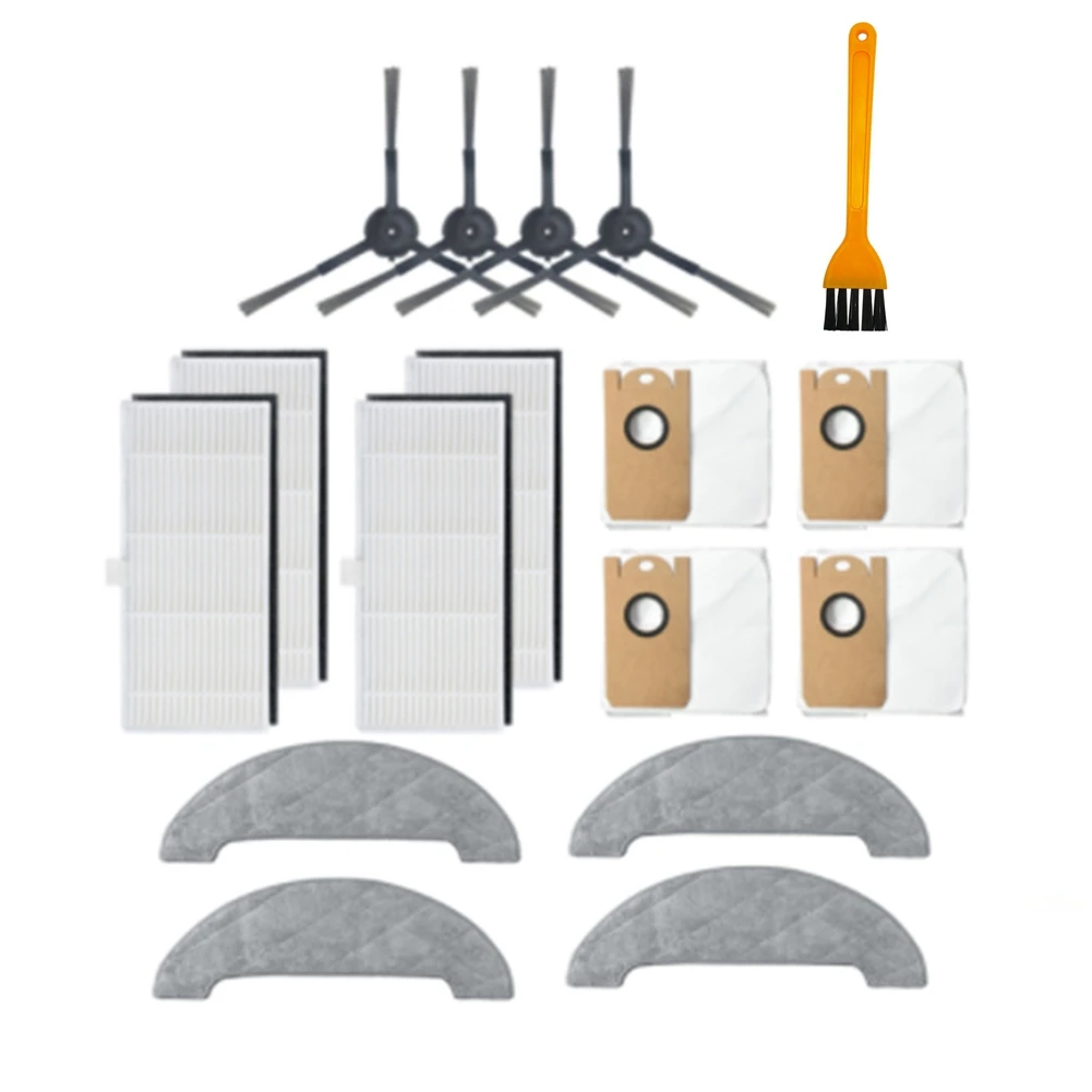 

Dust Bags Side Brush Hepa Filter Mop Cloth Parts for XIAOMI VIOMI S9 Robot Vacuum Cleaner Accessories
