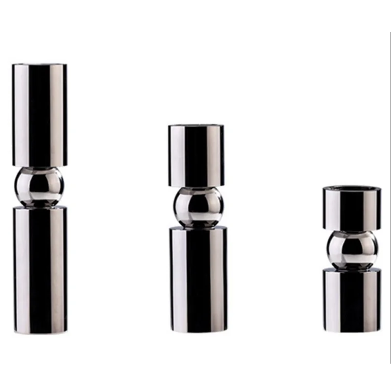 

cylinder crystal tea light candle holder