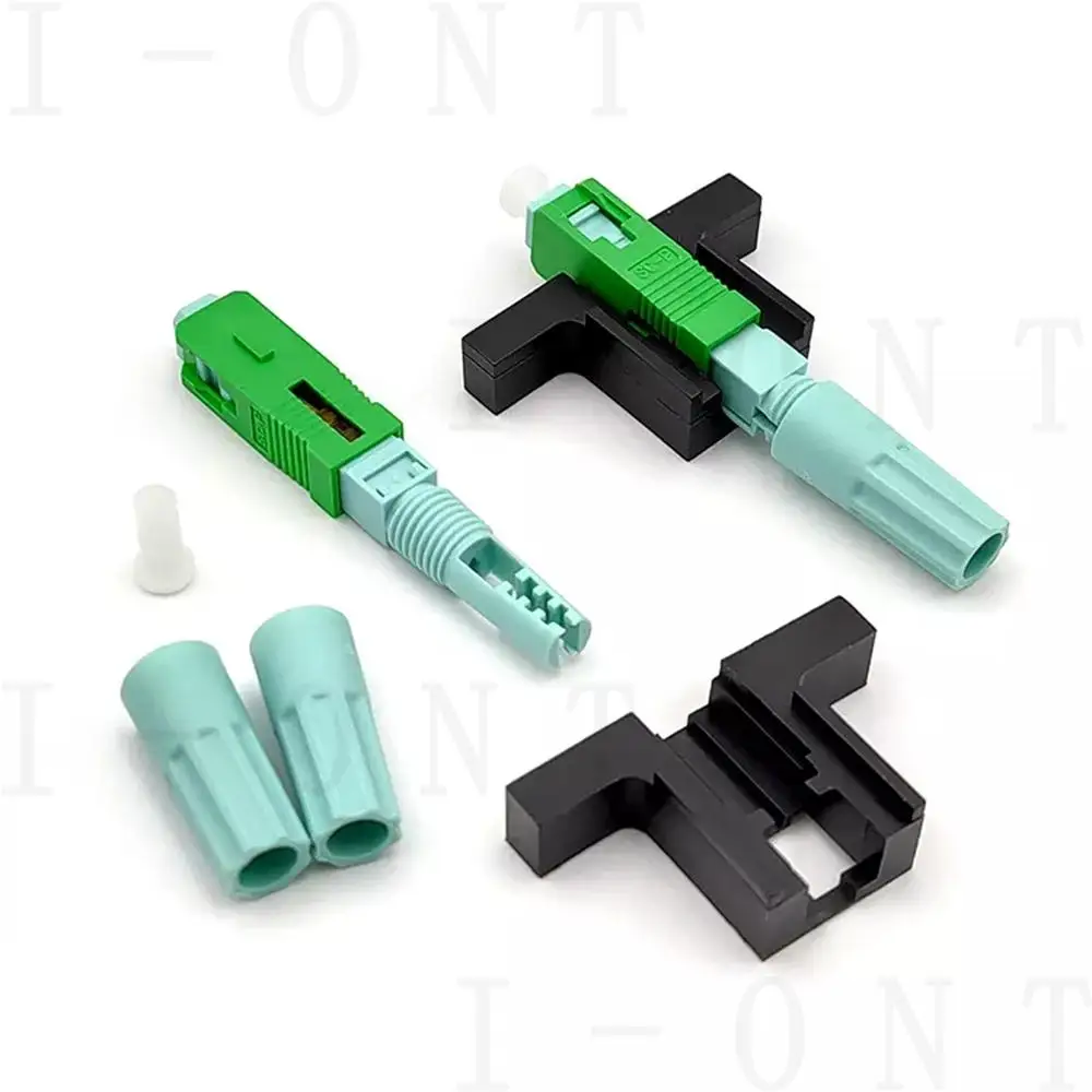 High Quality 58MM SC APC SM Single-Mode Optical Connector FTTH Tool Cold Connector Tool Fiber Optic Fast Connnector