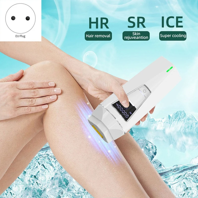 

Laser-Epilator LCD Laser-Hair Removal Painless Permanent Photoepilation Trimmer Electric Pulsed Depilador