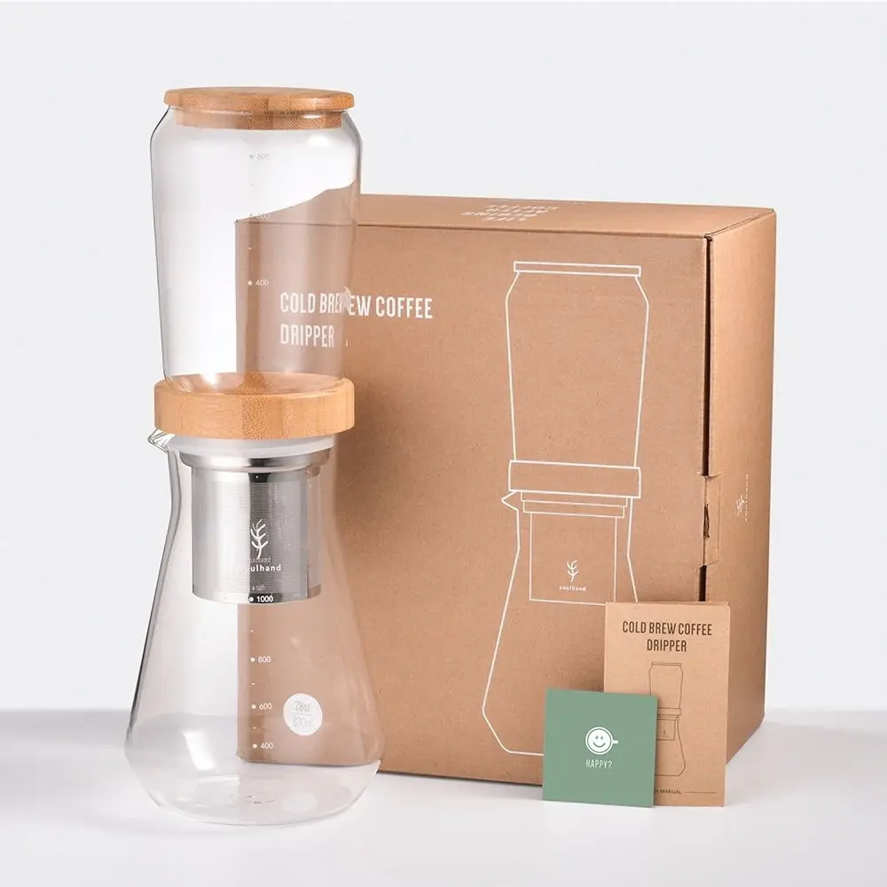 

Ice Drip Coffee Pot Coffee Maker Percolators Espresso Kitchen Barista Dripper Pot Ice Cold Brew Pots Brewer 800ml