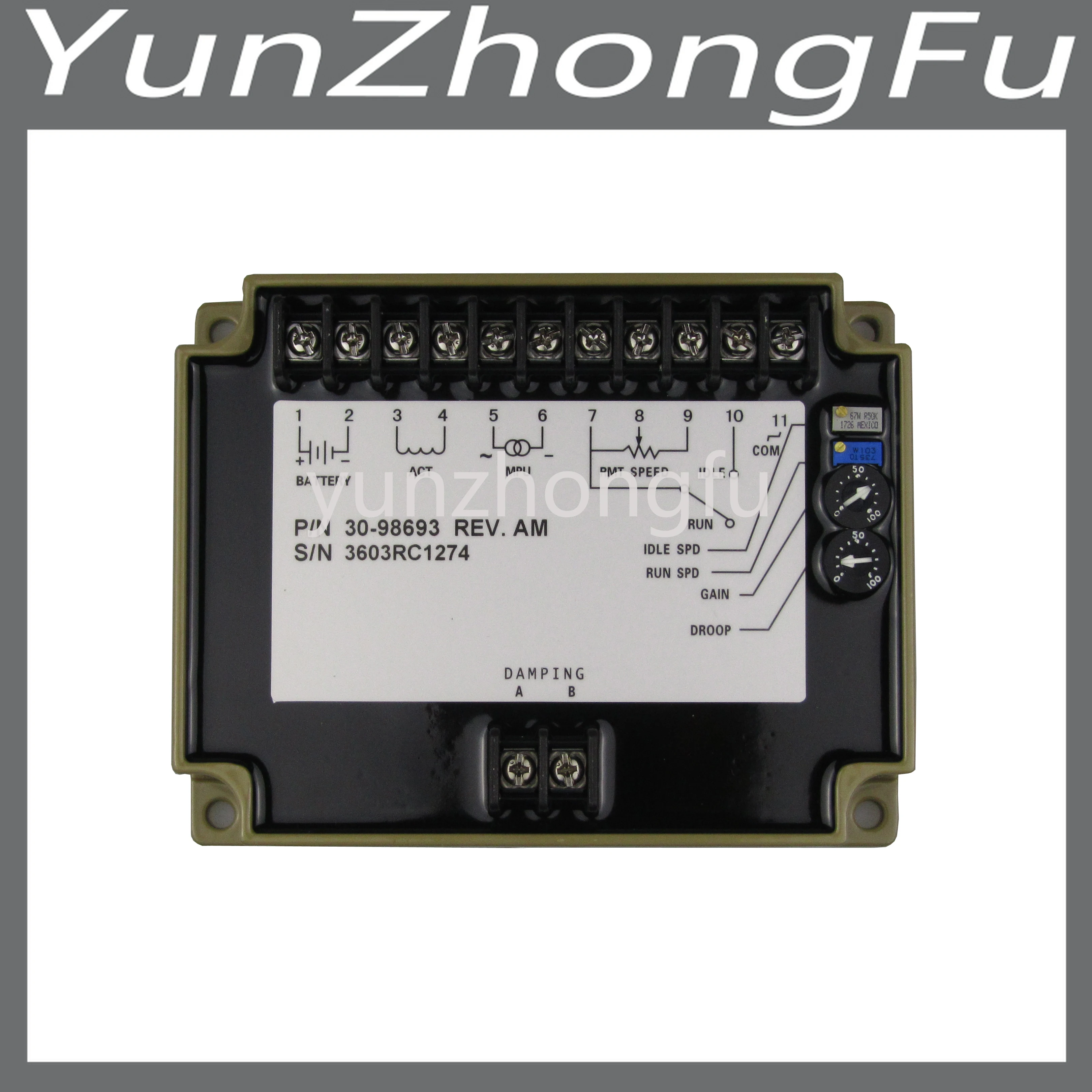 

Generator Engine Speed Controller Control Unit Governor EFC 3098693