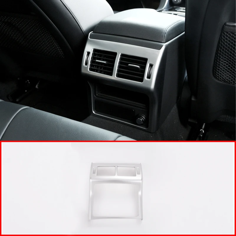 

1 Pcs ABS Rear Seat Air Conditioning Outlet Frame Cover Trim For Jaguar XE X760 XF X260 Car Accessories