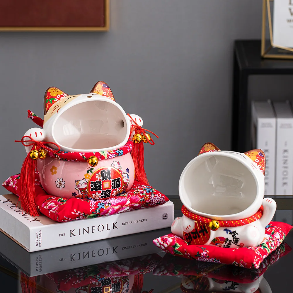 

В японском стиле, счастливая кошка, счастливая кошка, радиоволна, магазин сокровищ, подарок, удачи, украшение для дома, подарок ручной работы