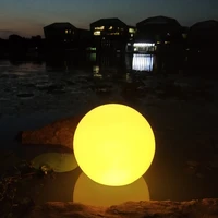 40cm led solar ball outdoor water floating lights garden garden lawn decoration lights swimming pool color snow globe