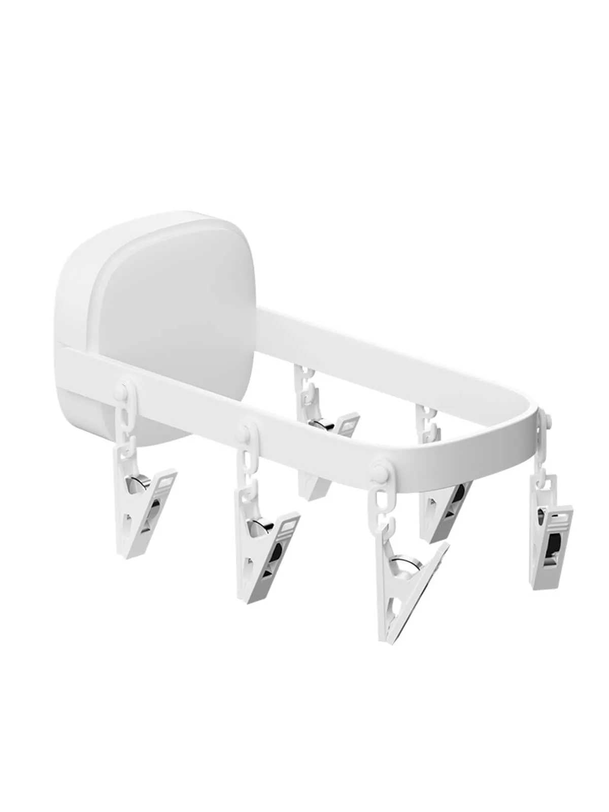 

Clothes Rack Storage Non Punching Multifunctional Balcony Folding Pants Rack Organization Hook Drying Clothes Rack Storage Rack