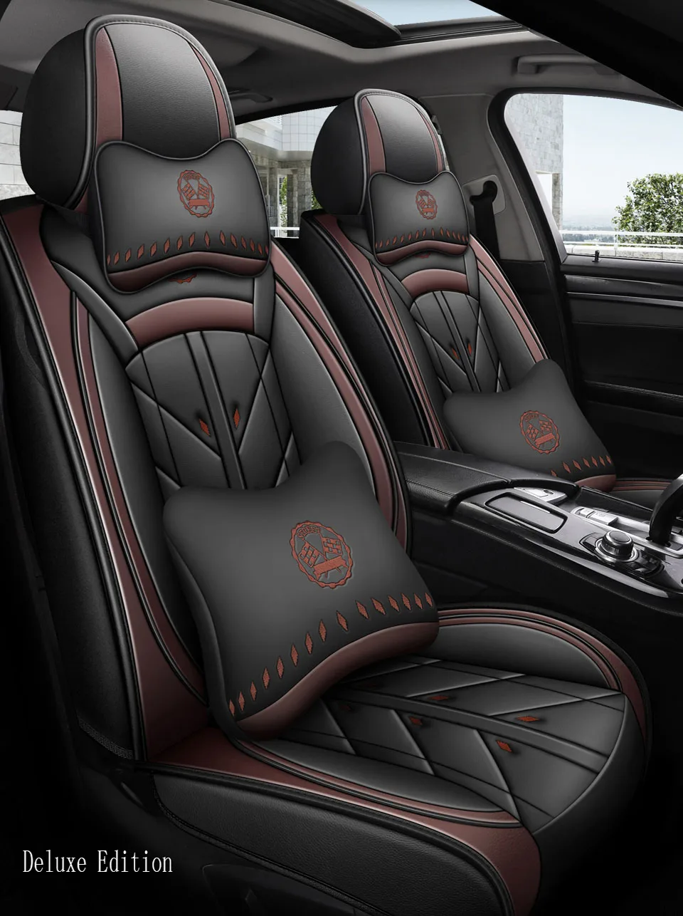 

Car universal seat cover breathable PU leather for bmw 8 series i3 i8 M135i M140i M2 M235i m240i M3 M340i M4 M5 M6 M8