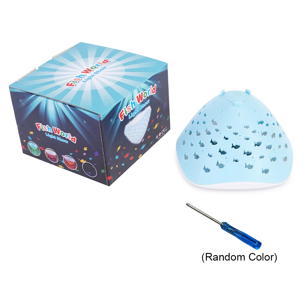 

Romantic Party 6 Modes Battery Powered Gift Bathtub Floating Lamp Fish Pattern Pond Decor Color Changing Kids Toy Pool Light