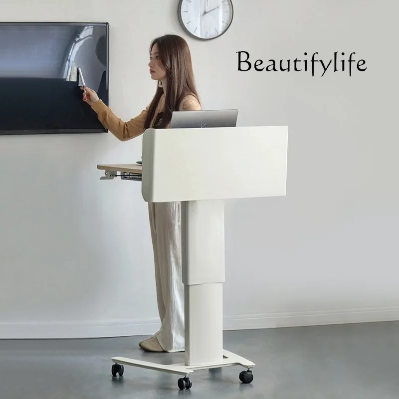 Подиумный подвижный стол для конференц-зала простой тренировок динамик