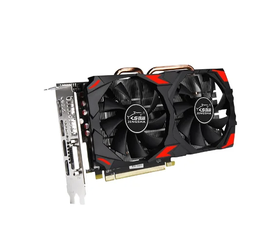 Видеокарта JINGSHA RX 580 8 Гб бит 2048SP GDDR5 графические карты для AMD Radeon серии VGA RX580 8G