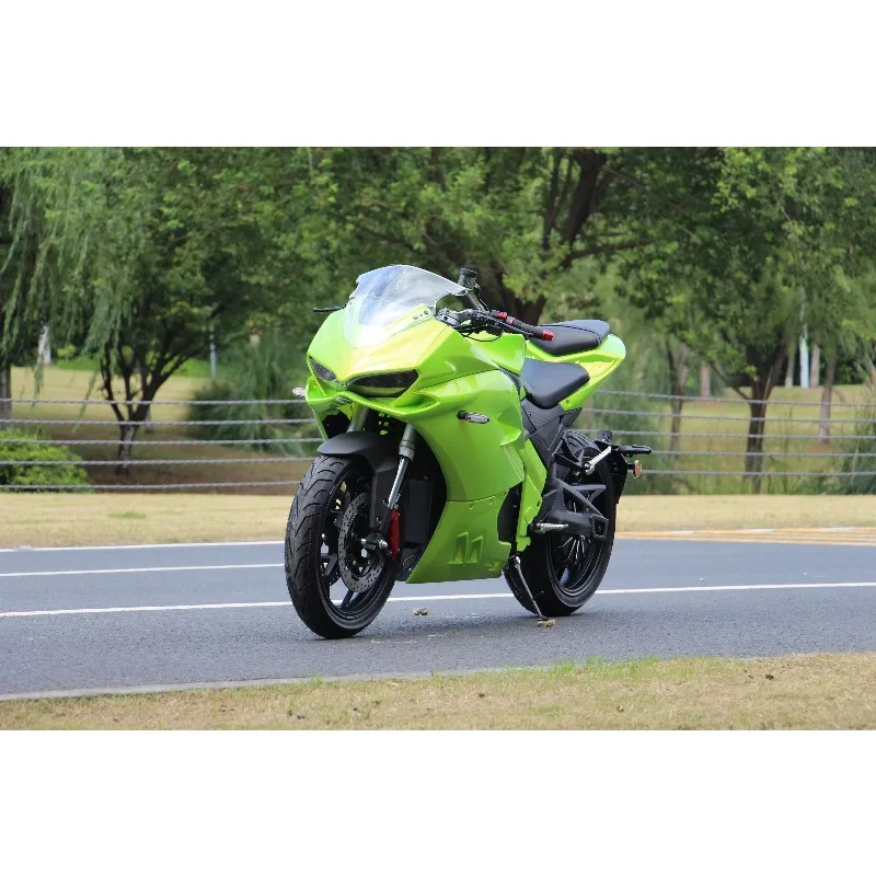 Фото Электрический мотоцикл/скутер Krono Wild High-Performance 72V 3000W 40A с бесщеточным двигателем и литиевой батареей для взрослых (2000W/5000W/8000W/10000W) №5