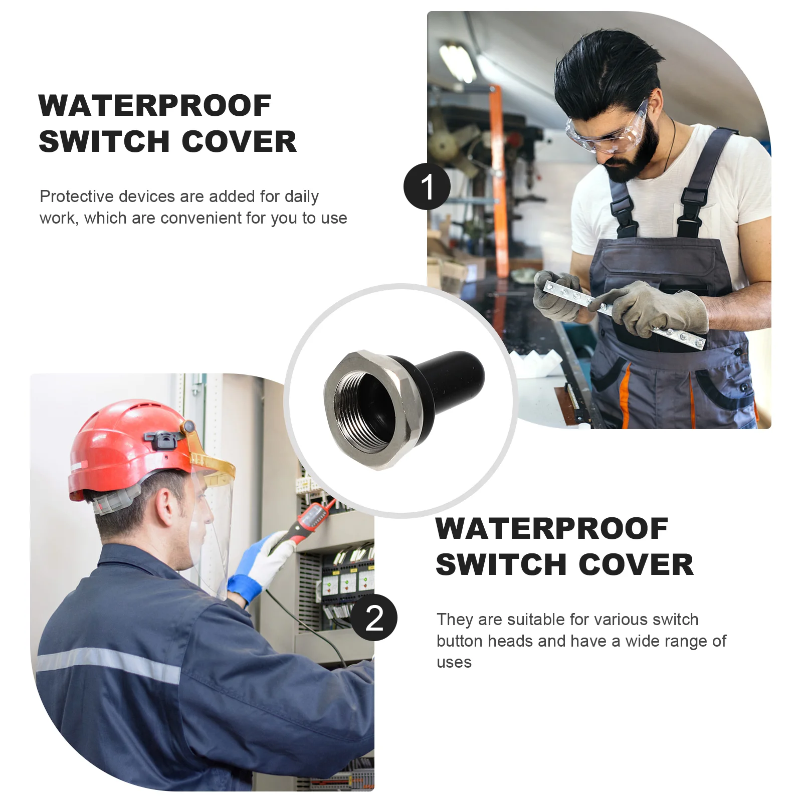 5 шт. защитные чехлы для кулисного переключателя водонепроницаемый