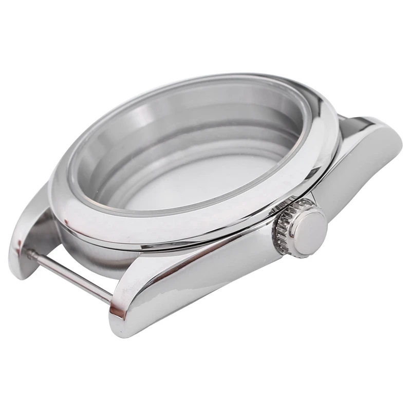 39Mm Stainless Steel Polished Case Sapphire Glass Fit NH35/NH35A NH36/NH35A Movement